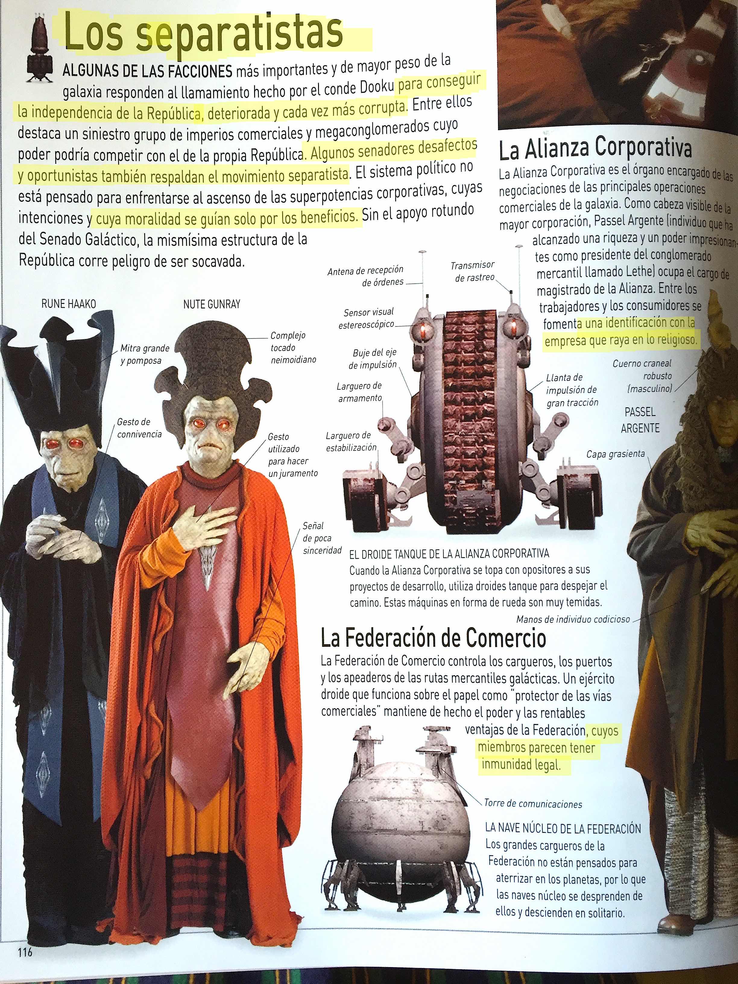 Star Wars separatistas