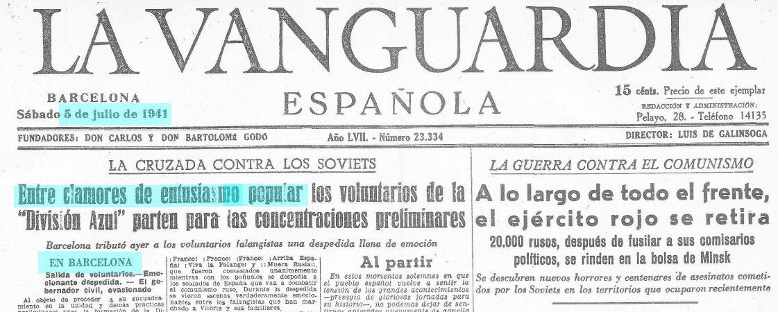división azul