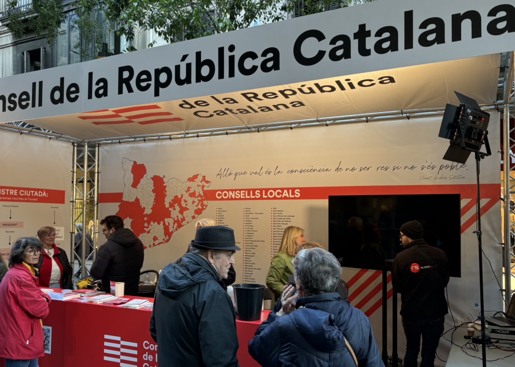 Ha visto el lema nazi del Consell de la República Dolça Catalunya