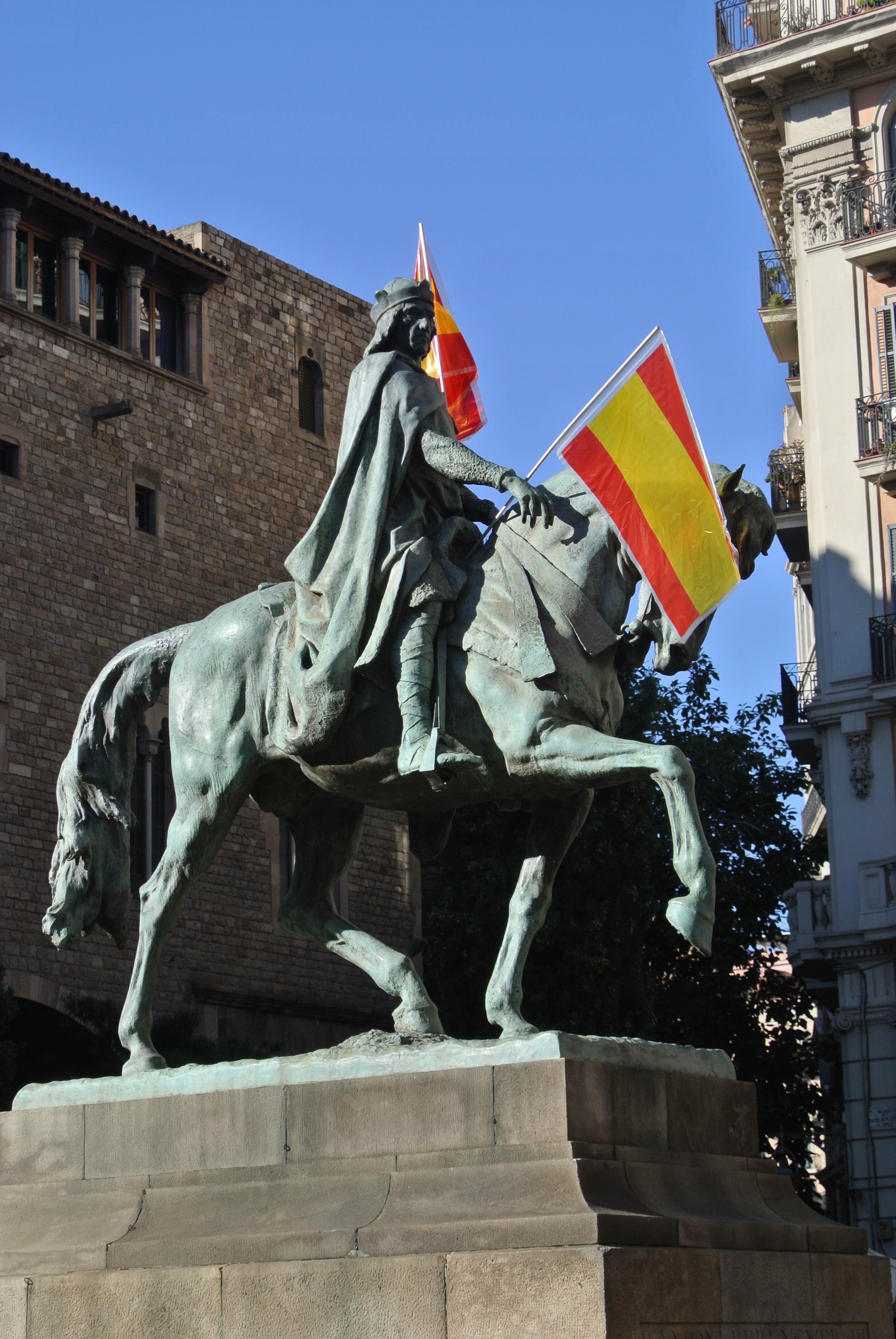 Ramon Berenguer cavalca per Espanya.