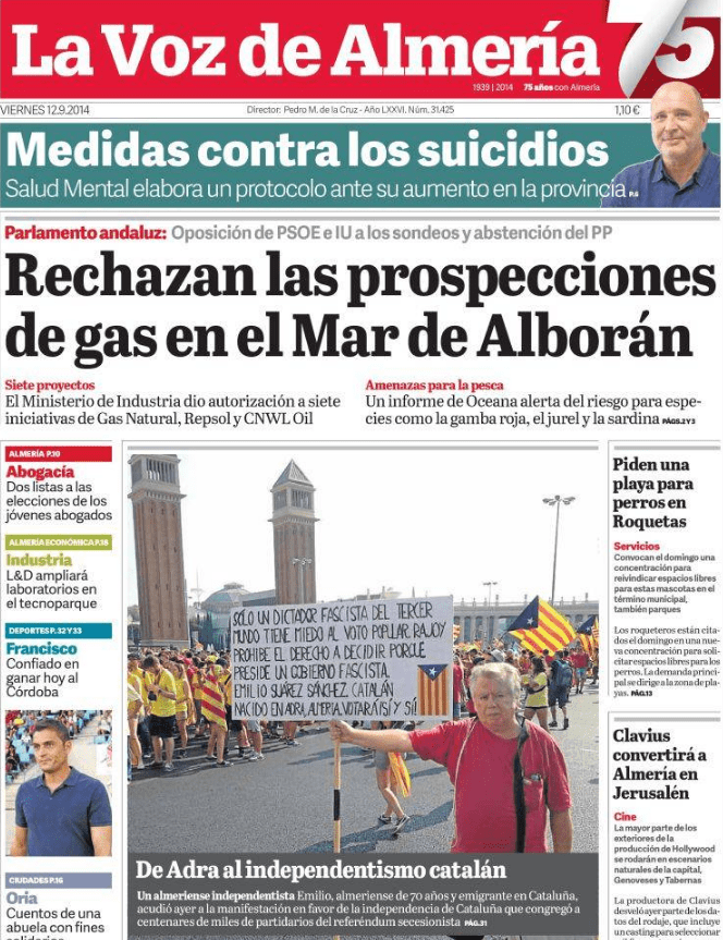 la voz de almería
