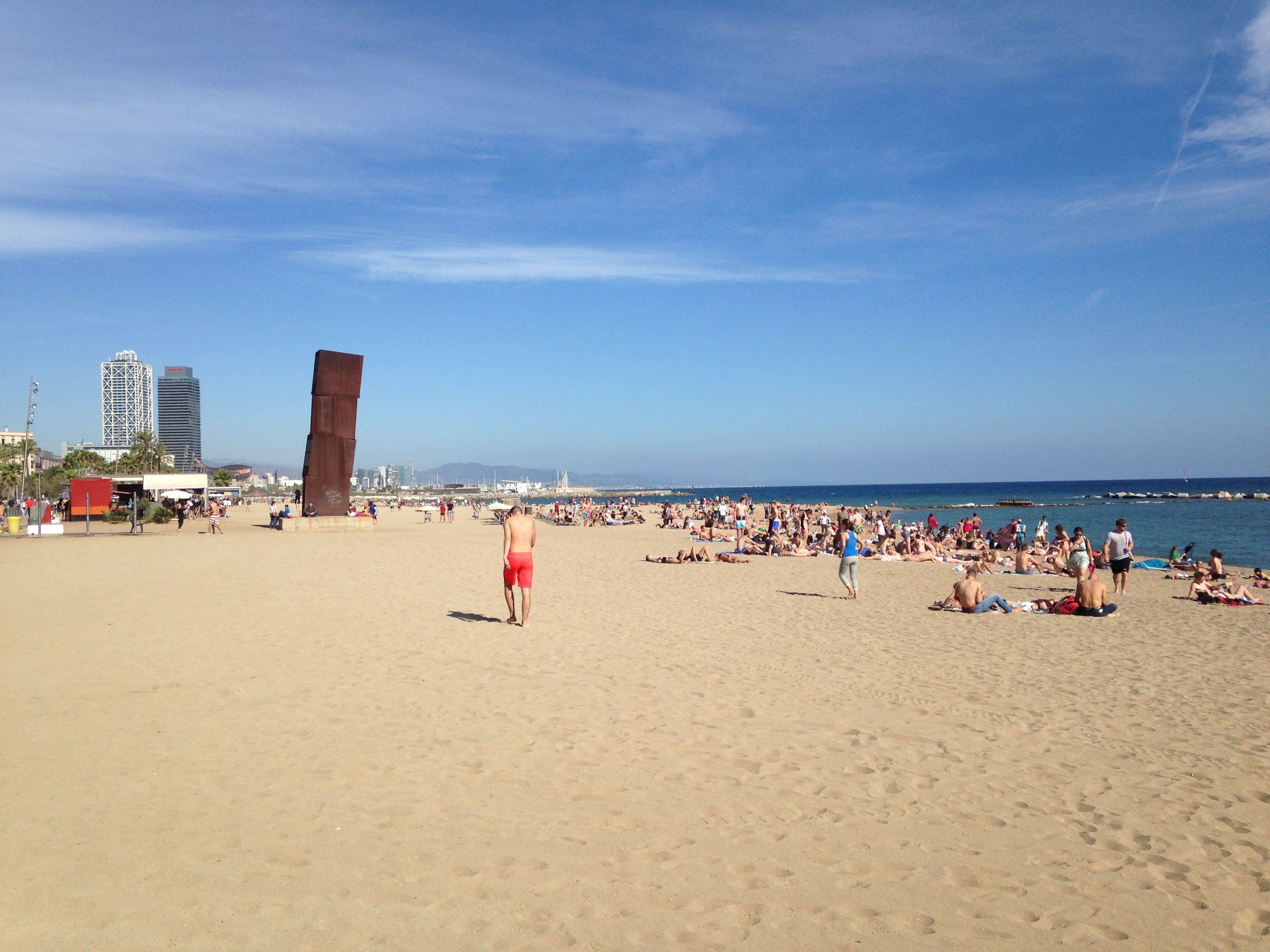 playa barcelona