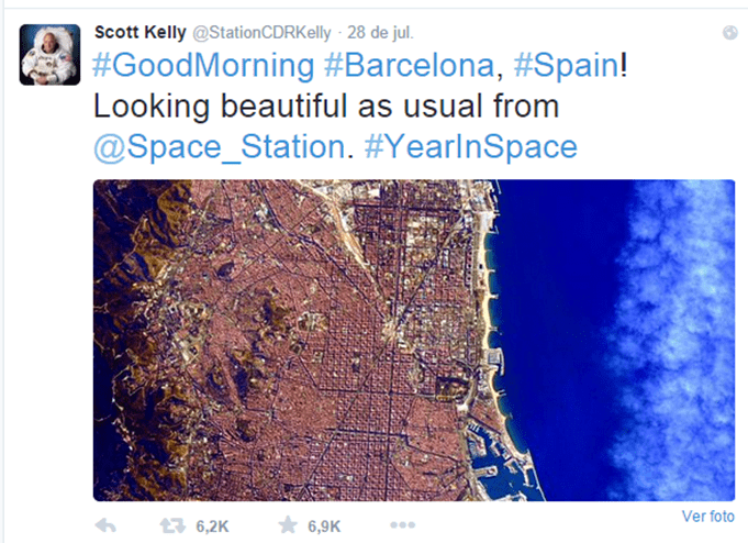 scott Kelly Barcelona
