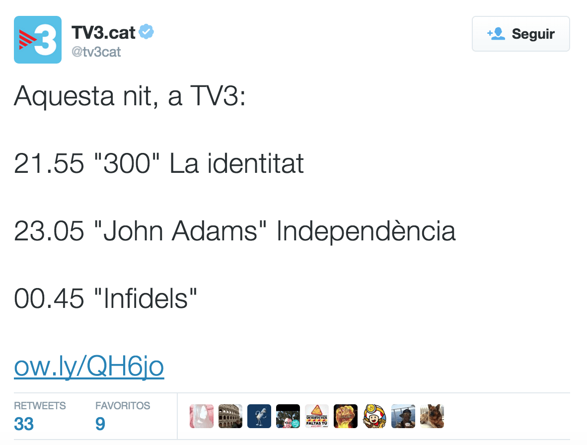 parrilla TV3