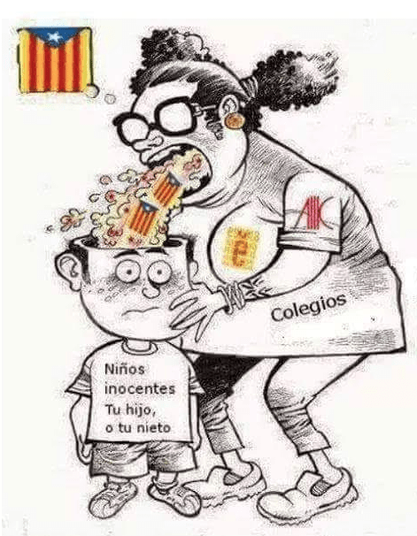 Resultado de imagen de educacion en el independentismo catalana