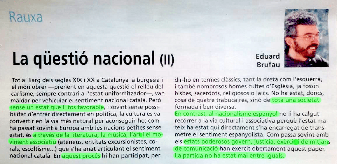 Eduard Brufau Catalunya Cristiana