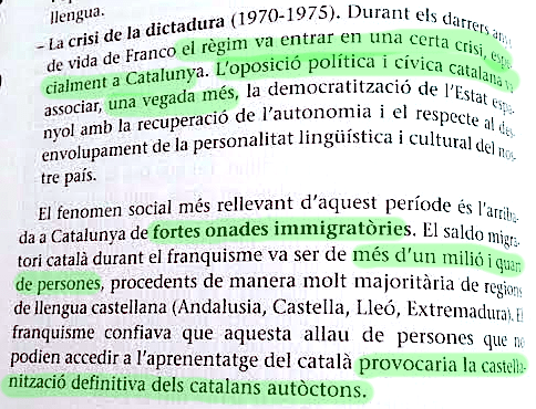 libro texto Cataluña