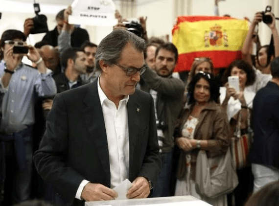 artur mas vota