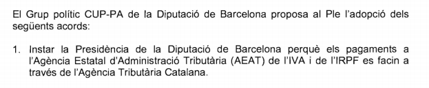 Diputación Barcelona impuestos