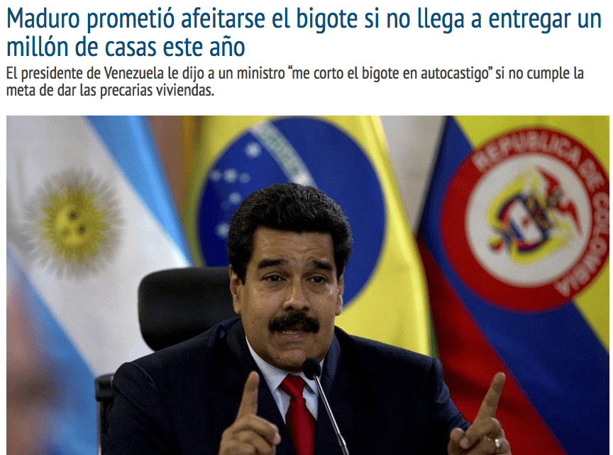 Maduro bigote