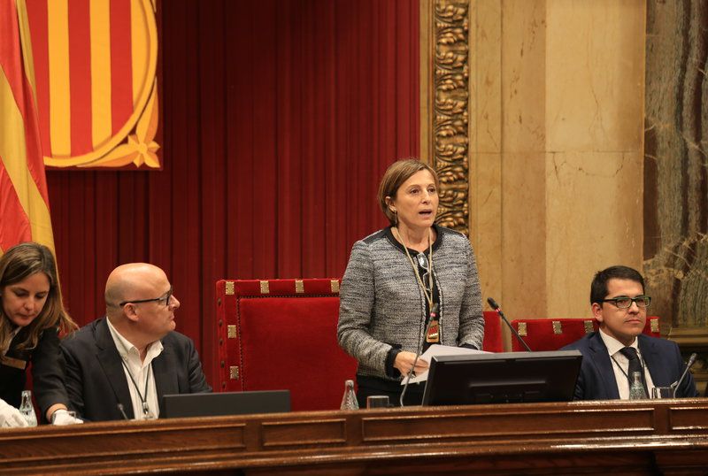 Barcelona. Ple de constitució del Parlament