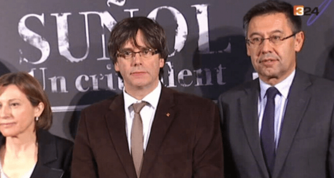 Suñol Barça Puigdemont
