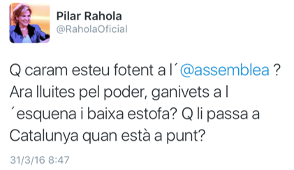 rahola puñalada